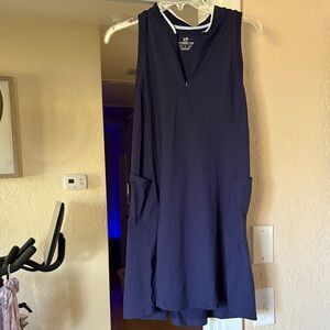 Southern Tide Navy Tennis Dress